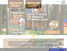 Tablet Screenshot of drewnochron.pl
